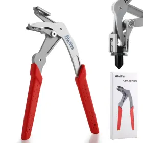 Ab-ccp01 Abrithm Car Clip Pliers Panel Removal Professional Plastic Fastener Red