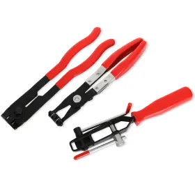 Acrux7 696629987435 3 Pcs Cv Boot Clamp Pliers Set Joint Ear Banding Tool Kit H