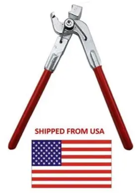 Am Worldwide Pliers A22 Closing Header For Car And Truck Radiator Tabs -for Repair H2