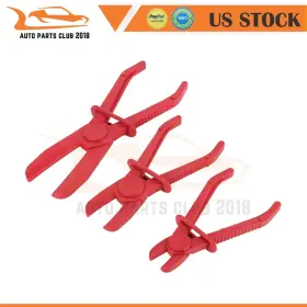 Apc Ap163as261cb13 3pc Flexible Hose Clamp Kit Fuel Water Brake Line Pipe Pinch Off Pliers Set