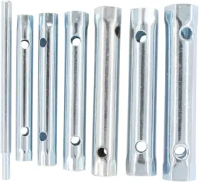 073316 Applianpar Dual-ended Wrench Socket Plumber Back Nut Tap Spark Plug Silver