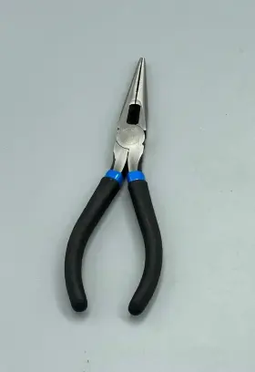 67-305 Armstrong Usa Made Chain Nose Pliers With Wire Cutter 6.375 Inch