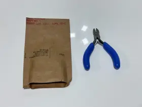 67-612 Armstrong Nos Tools Usa Mini Blue Cushion Grip Diagonal Cutters Pliers Esd Safe