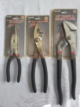 Atd-836 Atd Tools Atd-824 3pc. Pliers Set Atd830 Atd808
