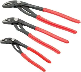Atd-843 Atd Tools 3pc Water Pump Pliers Set 7 Inch 10 12 Push Button Tongue Groove