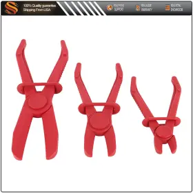 Aut1632610us Aut Fuel Water Brake Line Pipe Pinch Off Pliers Flexible Hose Clamp Kit 3pcs