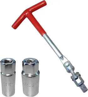 Bdzmc-bc-153 Bdzmc Spark Plug Socket Wrench T-handle Removal Tool 16 Mm 5/8 Red