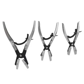 1lx3mg Bfo Ratcheting Hose Pinch Pliers Set For Auto Fuel Coolant Lines 8 Inch 10 12 3pc