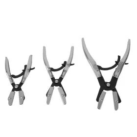 Bfo 36a90c 3pcs Line Pinch Pliers Kit For Auto Coolant Radiator Fuel Hoses 8/10/12 Inch Ratchet