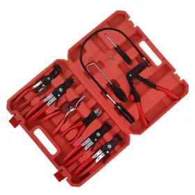 4bfsdi Bfo 9pcs Wire Long Reach Hose Clamp Pliers Set Fuel Oil Water Auto Tool