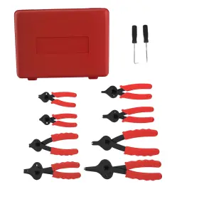 7fn9lp Bfo 10pc Snap Ring Pliers Set For Lawn Mower Tractor Car Truck Brake Pad Removal