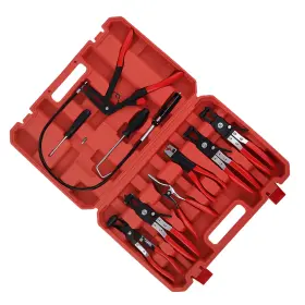 Bfo Jy6v4w 9pcs Hose Clamp Pliers Set Long Reach Tool For Radiator And Water Hoses
