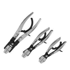 Bfo Sqc49v 3pc Ratcheting Hose Pinch Pliers For Automotive Coolant Fuel Lines 8 Inch 10 12