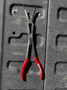 913djbcp Blue Point Snap On Compound Double Joint Angled Needle Nose Pliers