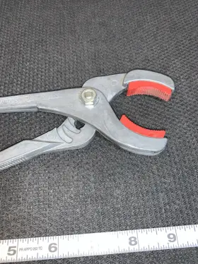 At508k Blue Point Ati Tools Soft Jaw Cannon Plug Pliers 3/4 Inch To 2-1/2 Range 9-3/4 Oal