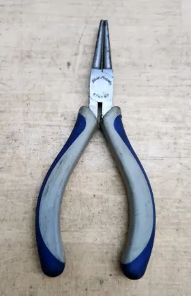 B75cmp Blue Point Tools - 5 Inch Long Soft Grip Miniature Round Nose Pliers