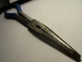 Bdg911cp Blue Point 11 Inch Long Needle Nose Pliers With Side Cutter