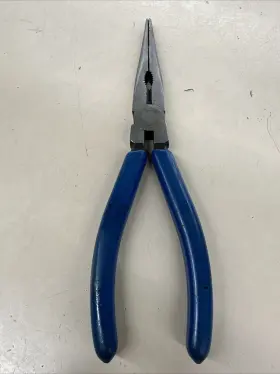 Bdg98cp Blue Point Blue-point 8 Inch Long Soft Grip Needle Nose Pliers Nice Look