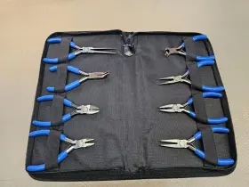 Bdgmpl845 Blue Point 8pc Mini Pliers And Cutters Set - As Sold By Snap On Very Light Use