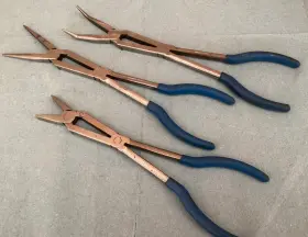 Bdgpl300cmp Blue Point 3 Piece Long Reach Compound Pliers Set - Double Joint 13 Inch