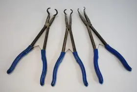 Bdgpl300hg Blue Point Blue-point 3 Piece Extended Reach Hose Grip Pliers Set - Used