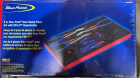 Bphc600fr Blue Point Blue-point Tools New Red 6pc Hose Clamp Pliers Foam Set