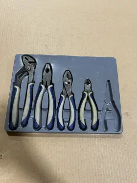 Bpl501 Blue Point 5 Pc Pliers And Cutter Set