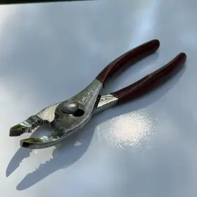 Cda46cp Blue-point Rare Bluepoint 6-1/2 Inch Long Slim Nose Angled Slip Joint Pliers Usa