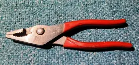 Chn-546 Blue Point Vtg By Snap On Chn 546 6-3/4 Inch Long Slip-joint Pliers Made In Usa