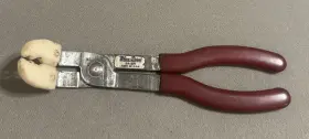 Ga-239 Blue Point 7 Inch Red Handle Spark Plug Boot Puller Pliers Usa