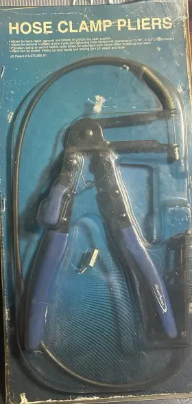 Hcp28 Blue Point Blue-point By Snap-on Nos Soft Grip Hose Clamp Pliers/precision Htf