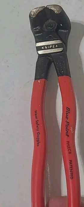 Phlec8 Blue-point Tools Knipex Ultra High-leverage End Cutter - 8 Inch Long Tool