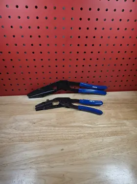 Php1a-php2a Blue Point Blue-point Tools Php1a 9-1/4 Inch And Php2a 14 Swivel Jaw Hose Clamp Pliers Nice