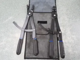 Pr7a Blue Point Pr215 Blue-point 2 Pc Internal And External Retaining Ring Pliers Set Pr8a