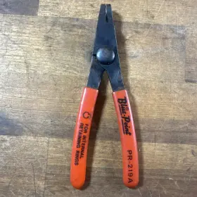 Pr-219a Blue-point Pr219a 90 Angle Tip 5 Inch Internal Retaining Snap Ring Red Pliers Usa