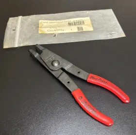 Pr-249 Blue Point Pr249a Nos Vintage Snap Retaining Ring 90 Bent Nose Ext Pliers Usa