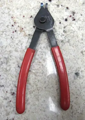 Pr349 Blue Point Tools - 7-1/2 Inch Long 90 Fixed Tip Convertible Snap Ring Pliers