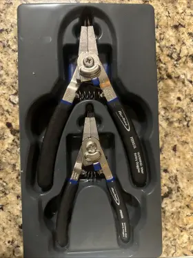 Prh502a Blue Point Adjustable Snap Ring Pliers Set