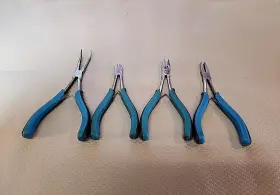 Ml-55z Blue Point Pwc-15 Lot Of 4 Cornwell And Hose Pinch Plier Terminal Clamps Pwc15