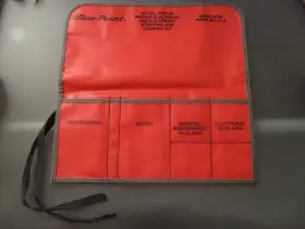 Pwc90 Blue Point Pwc 90 Master Electrical Pouch 4 Pockets For Strippers And Crimpers