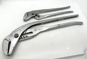 Pwp-12 Blue Point & Unbranded Pwp12 Tools Pipe Wrench Tongue Groove Set Adjustable Pliers Offset Lot
