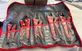 Vgp-105 Blue Point Snap On Vgp105 Vice Grip Style Pliers Set Of Five #633