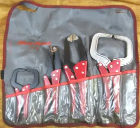 Vgp140 Blue Point Blue-point No. Vgp 104 4 Pc. Auto Body / Welding Locking Jaw Pliers Set