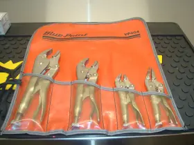 Vp404 Blue Point By Snap On 4pc Soft Grip Locking Pliers Bise Grips