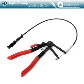 Bra107229oke Brakemotorparts Repair Tools Long Reach Flexible Wire Hose Clamp Pliers Car Fuel Oil Water Pipe