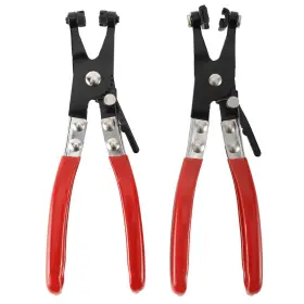 8m0335 Btshub 2x Stinger Hose Clamp Pliers Cross Slotted Jaw Wide Flat Band