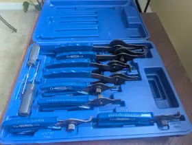 Cplsr11p Cal-hawk Tools Heavy Duty Snap Ring Pliers Set 11 Piece With Blue Case