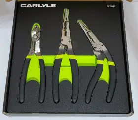 Cpsw3 Carlyle 3 Pc Set Wire Stripper Pliers Crimpers Hand Tools Napa Auto