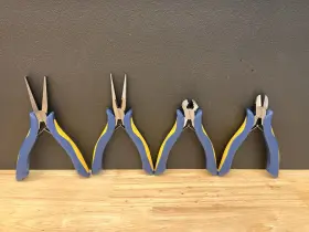 Psm4 Carlyle Hand Tools 4 Pc Mini Plier Set -
