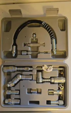 3101527 Carne Carbyne 12 Piece Grease Gun Accessory Set All-in-one Includes Couplers